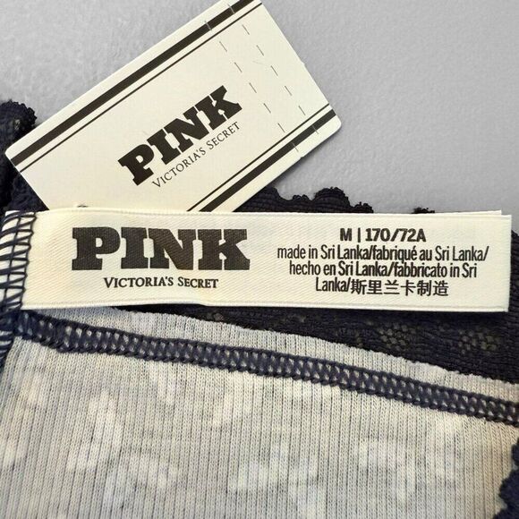 Victoria's Secret PINK Cheeky Lace Panties Womens Medium M LOT OF 4 VS Panty - Picture 7 of 8